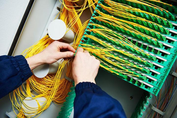 Installation de matériel de fibre optique La Réunion